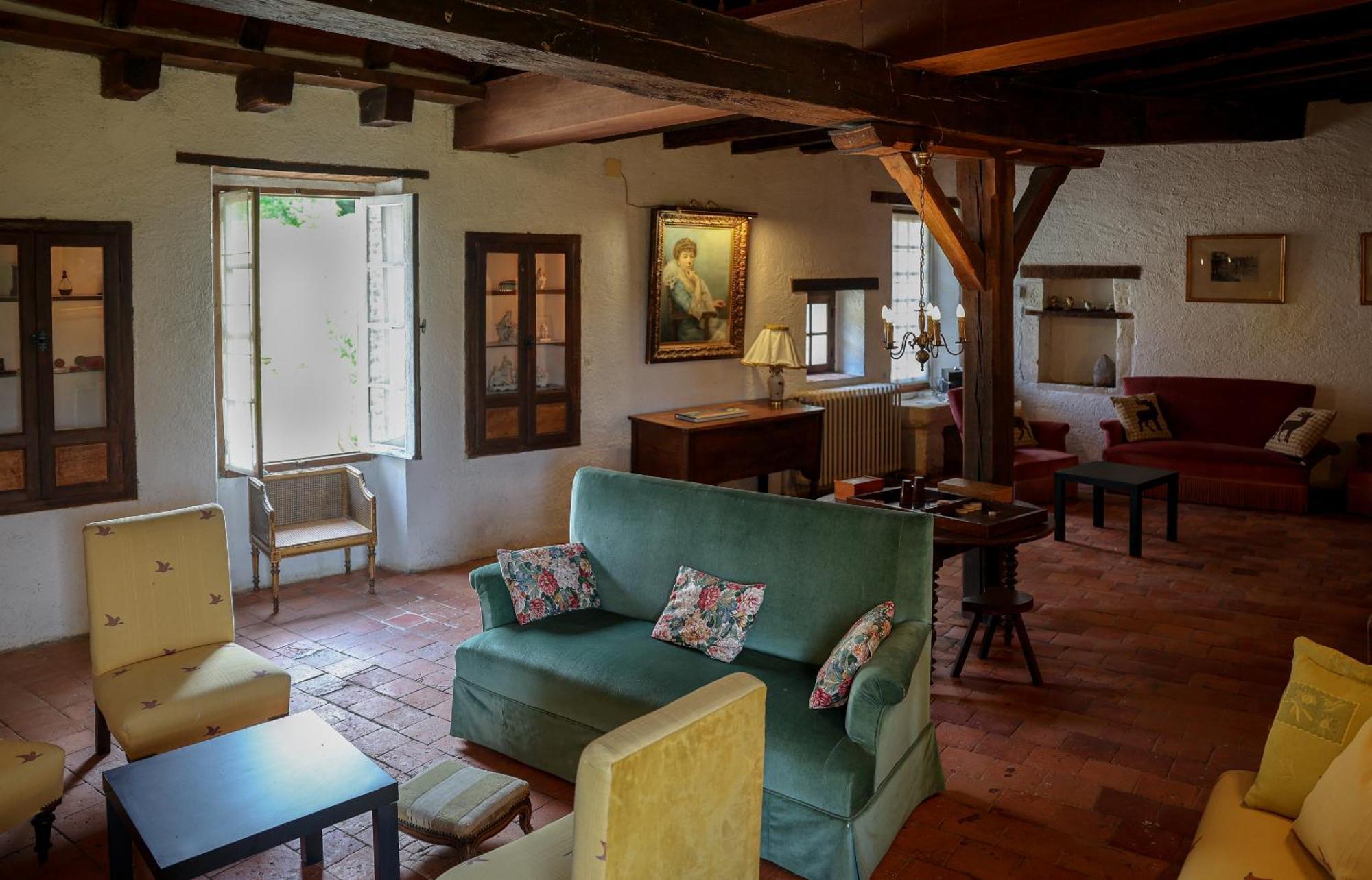Chateau-Monastere De La Corroirie Montrésor Værelse billede